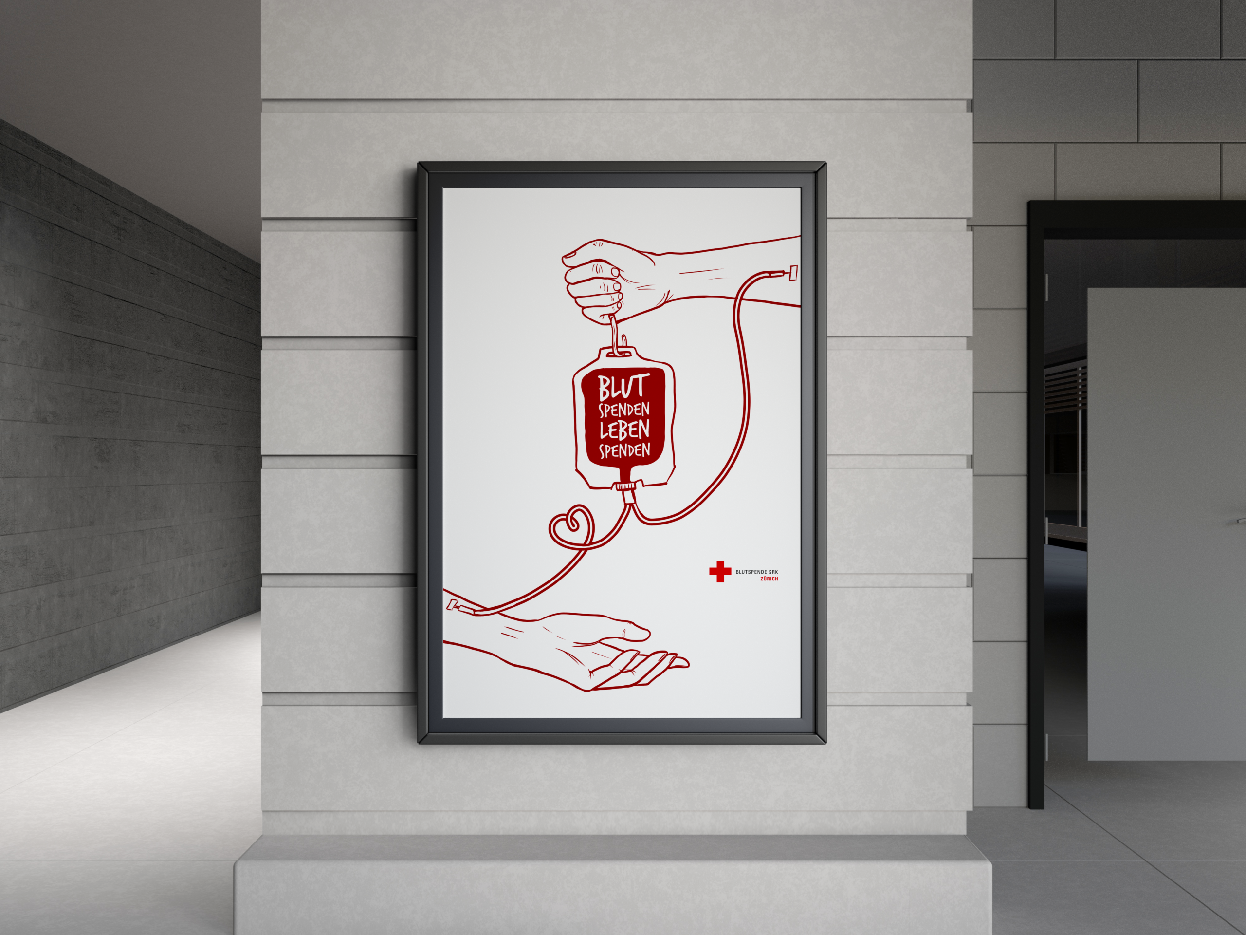 blutspendemockup poster